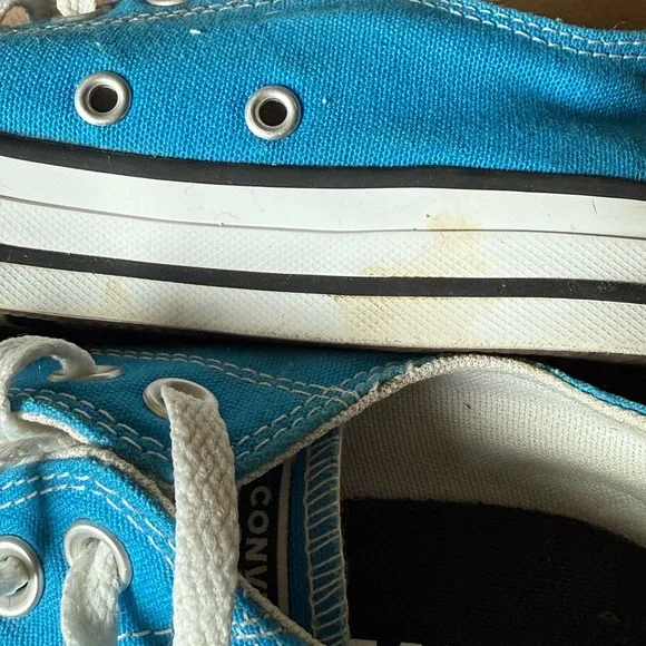 Converse Blue Sneakers women’s size 6.5 - Picture 6 of 6